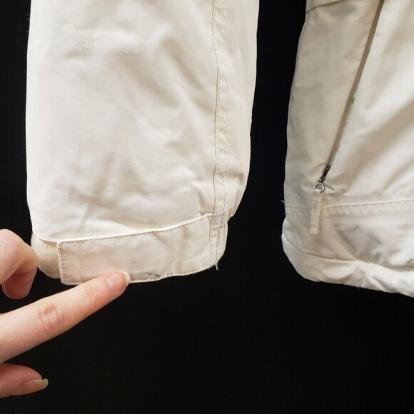 Eddie Bauer Womens Weatheredge Goose Down Jacket Size S Skiing Winter Neutral - Picture 7 of 15